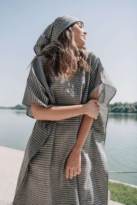 Echo Kaftan - Corded Gray